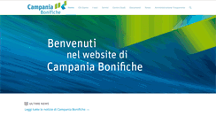 Desktop Screenshot of campaniabonifiche.org